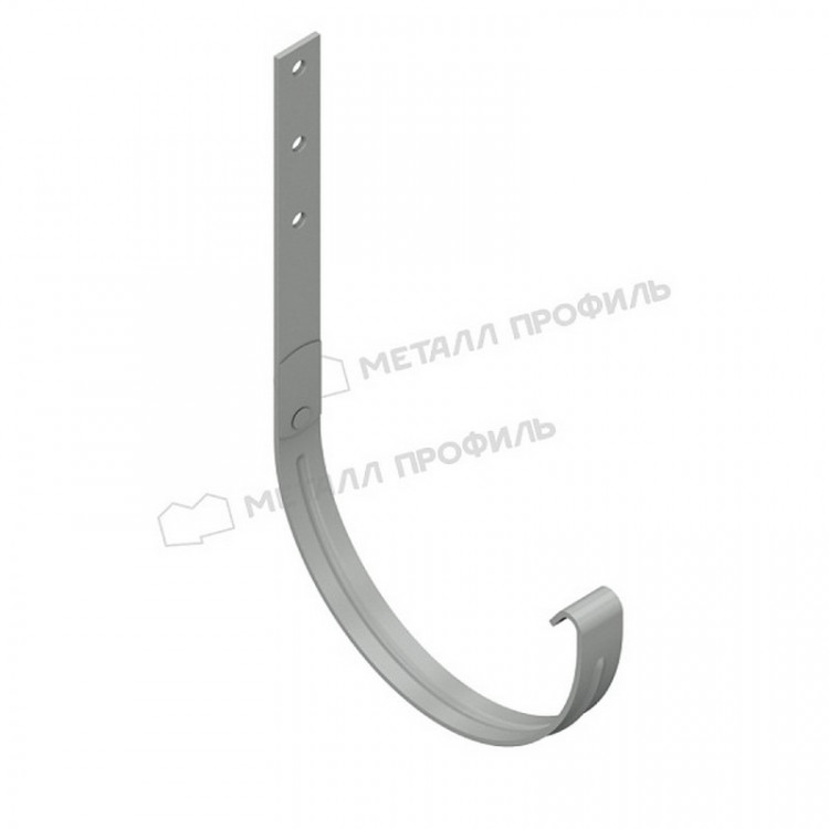 Держатель желоба МЕТАЛЛ ПРОФИЛЬ ПРОЕКТ D185х300 Ral 9003