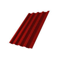 Профнастил HC44A 0,7 PE RAL 3011 коричнево-красный