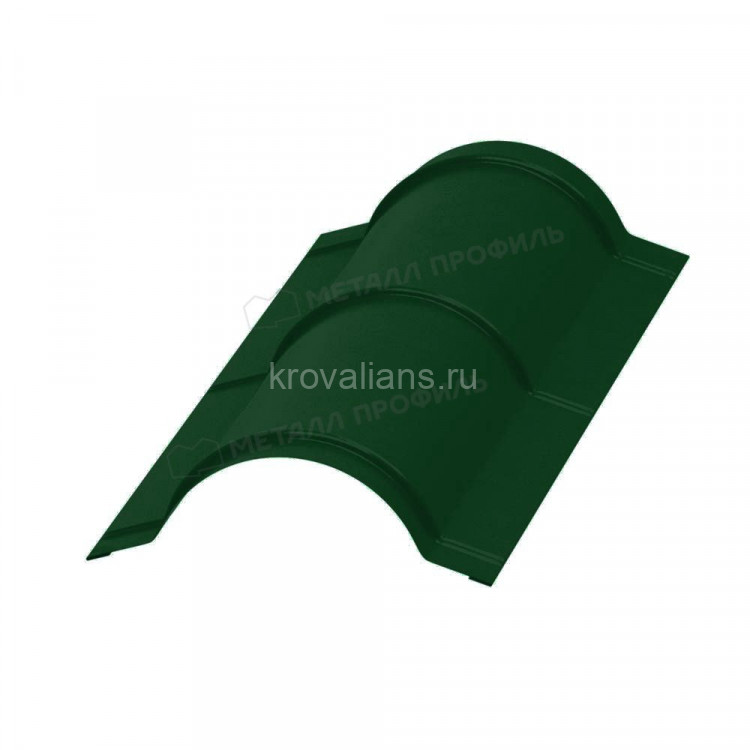 МеталлПрофиль Планка конька круглого R110х2000 (VikingMP-01-6007-0.45) /1 шт/