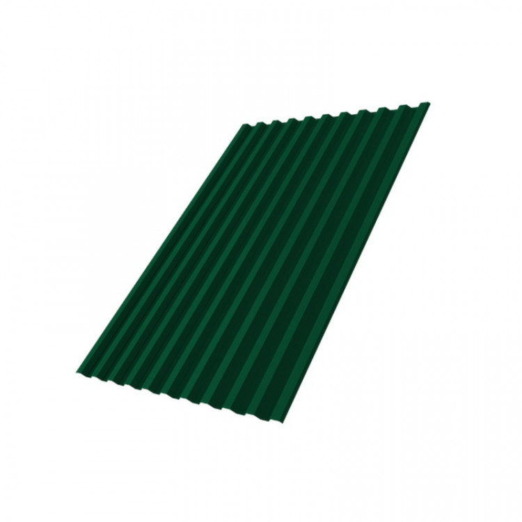 Профнастил С21R 0,45 PE-Double RAL 6005 зеленый мох Профнастил С21R 0,45 PE-Double RAL 6005 зеленый мох
