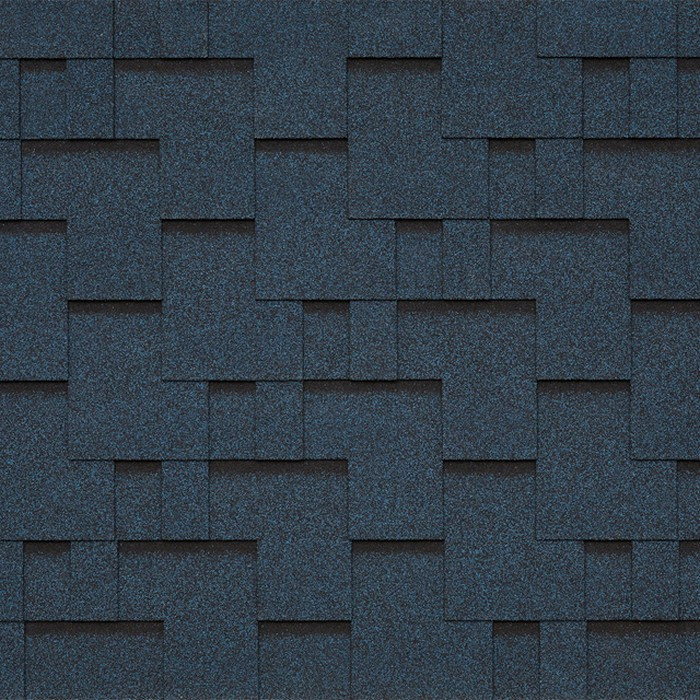 Гибкая черепица Tegola Lazio UNICA Mare 480 2.86м2