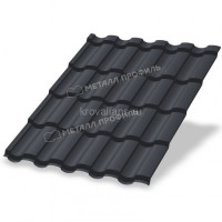 Металлочерепица МеталлПрофиль Монтекристо-XL (Colorcoat Prisma-03-7024-0.5) /1 кв.м./