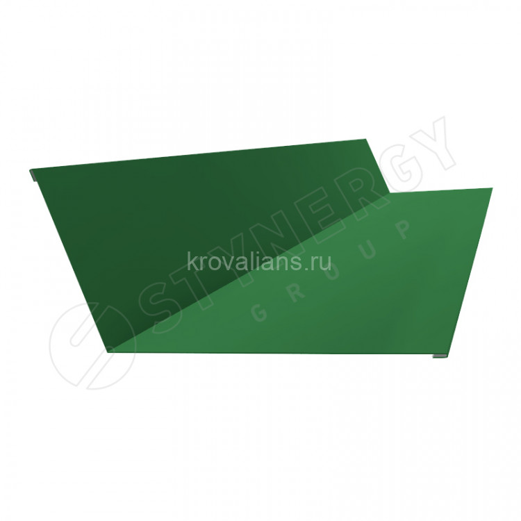Планка примыкания 150х250х2000 Stynergy (Стинержи) (CORUNDUM50-RAL6002-0.5) /1 шт/