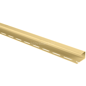 Планка J-trim Альта-Профиль Канада Плюс Престиж 3,00м (Желтый) /1 шт/