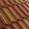 Композитная черепица Metrotile (Метротайл) MetroClassic (Терракотово-Желтый) /лист/