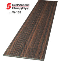 SidWood, хризотилцементный сайдинг 3000х100х8 мм доборная 0,3м2 W-131