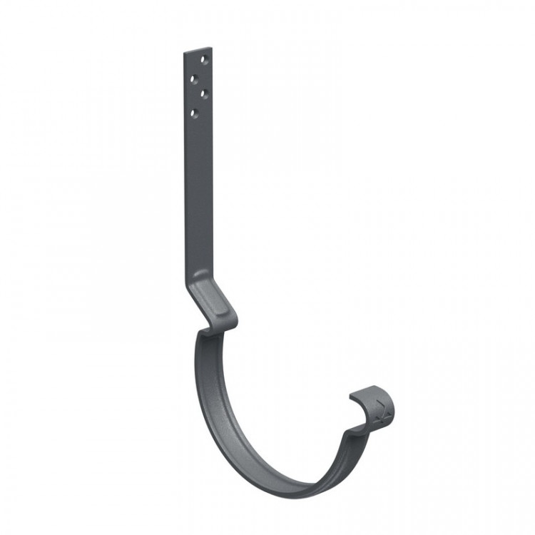 AS PUrus MATT 125/90 Крюк желоба длинный с компл. крепления (МУ), RAL 7024 24шт/уп. AS PUrus MATT 125/90 Крюк желоба длинный с компл. крепления (МУ), RAL 7024 24шт/уп.