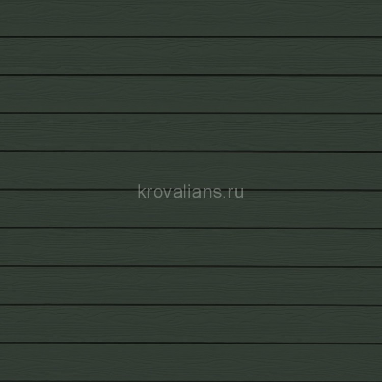 Фиброцементный сайдинг Cedral (Кедрал) Wood 3600x190x10 mm C31 Зеленый океан /1 шт/