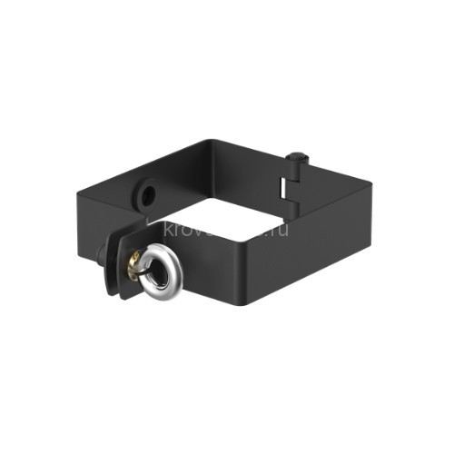 GALECO STAL2 125/80 Хомут Черный RAL 9005 ( RR33) 25шт/уп