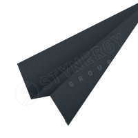 Планка начальная фасадная 3000 Фальц Stynergy (CORUNDUM50-RAL7016-0.5)