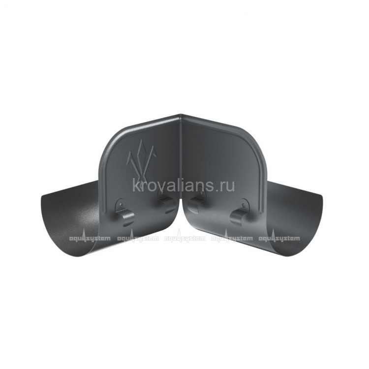 AS PU MATT 150/100 Ограничитель перелива угловой L=0,34м RR-23 Matt
