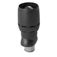 Vilpe FLOW XL- 200/ИЗ/700 вент. выход с колпаком черный