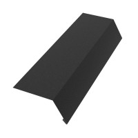 Планка конденсата 75х50х2000мм PE Rooftop Matt 0,5 мм Zn180 RAL9005