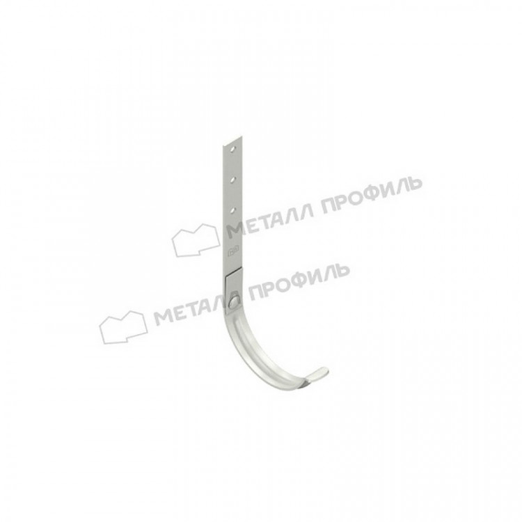 Держатель желоба МЕТАЛЛ ПРОФИЛЬ GS lite D125х280 Ral 9003