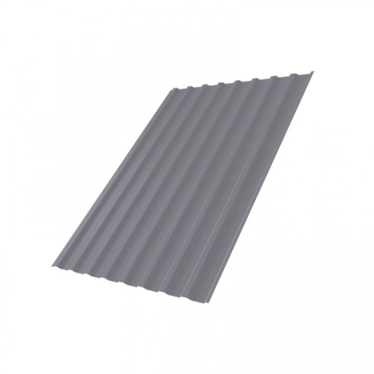 Профнастил С20В 0,45 Drap TX с пленкой RAL 7004 сигнальный серый