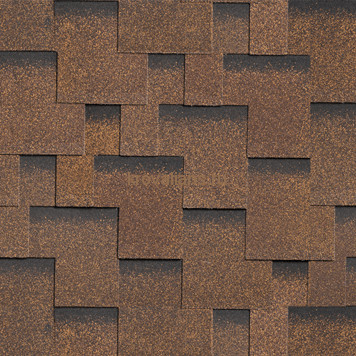 Гибкая черепица Шинглас (Shinglas) Классик Румба (Мускат/Коричневый) /1 кв.м/