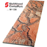 SidWood, хризотилцементный сайдинг 3000х100х8 мм доборная 0,3м2 W-138