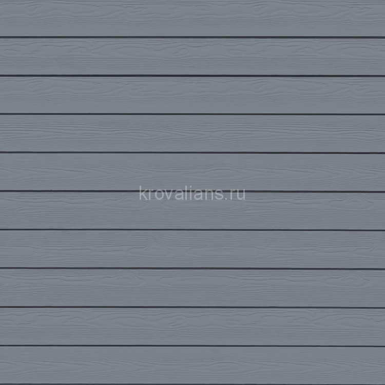 Фиброцементный сайдинг Cedral (Кедрал) Click Wood 3600x186x12 mm C62 Голубой океан /1 шт/