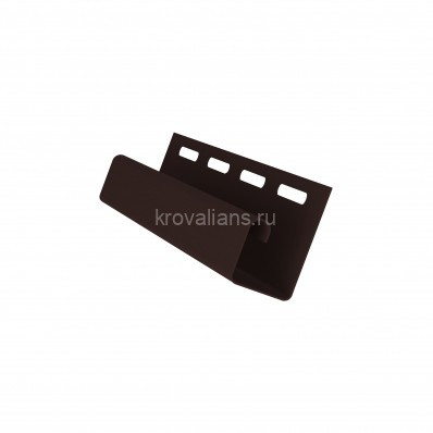 GrandLine J-профиль АКРИЛОВЫЙ Темный дуб, 51шт/уп., длина 3,00 м