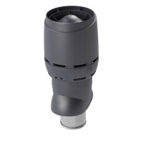 Vilpe FLOW XL- 200/ИЗ/700 вент. выход с колпаком серый