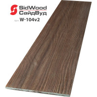 SidWood, хризотилцементный сайдинг 3000х100х8 мм доборная 0,3м2 W-104v2