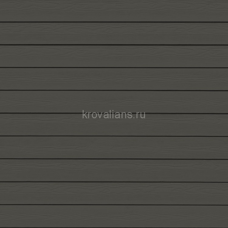 Фиброцементный сайдинг Cedral (Кедрал) Wood 3600x190x10 mm C60 Сумеречный лес /1 шт/