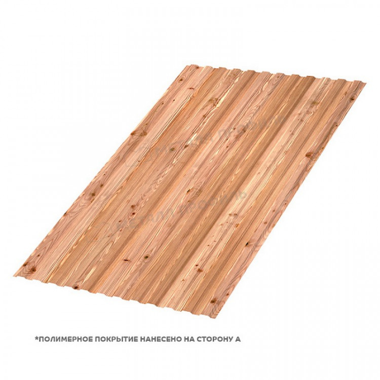 Профилированный лист МП-10х1100-B (ECOSTEEL_T-01-Кедр-0,5)