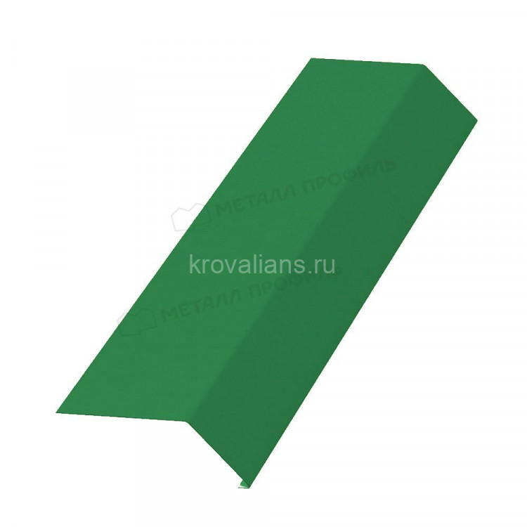 МеталлПрофиль Планка карнизная 100х69х2000 (Полиэстер-01-6002-0.5) /1 шт/