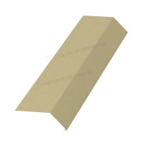 МеталлПрофиль Планка карнизная 100х69х2000 NormanMP (Полиэстер-01-1014-0.5) /1 шт/