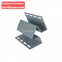 Внутренний угол Grand Line (Гранд Лайн) 3 м АКРИЛОВЫЙ (Темный дуб) /1 шт/