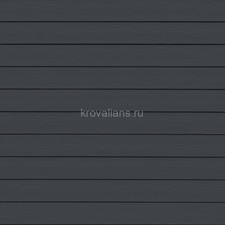 Фиброцементный сайдинг Cedral (Кедрал) Click Wood 3600x186x12 mm C19 Грозовой океан /1 шт/