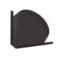 Заглушка к полукруглому коньку конусная Stynergy (Стинержи) (CORUNDUM50-RR32-0.5) /1 шт/