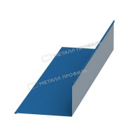 МеталлПрофиль Планка примыкания верхняя 250х147х2000 NormanMP (Полиэстер-01-5015-0.5) /1 шт/