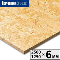 OSB-3 6х2500х1250 Кроношпан 