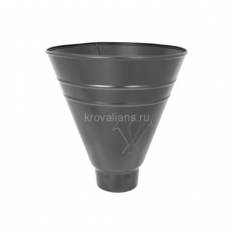 AS PU MATT 125/90 Воронка водосборная круглая, 1 шт/уп., RR-23 Matt