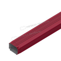 Труба водосточная МЕТАЛЛ ПРОФИЛЬ БЮДЖЕТ 76х102х3000 Ral 3005