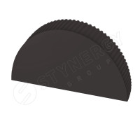 Заглушка к полукруглому коньку простая Stynergy (Стинержи) (CORUNDUM50-RR32-0.5) /1 шт/