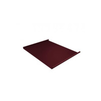 Фальцевая кровля Grand Line (Гранд Лайн) Фальц двойной стоячий 0,5 Satin RAL 3005 красное вино