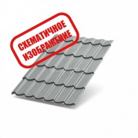 Металлочерепица МеталлПрофиль Ламонтерра-XL (Полиэстер-01-3020-0.45) /1 кв.м./
