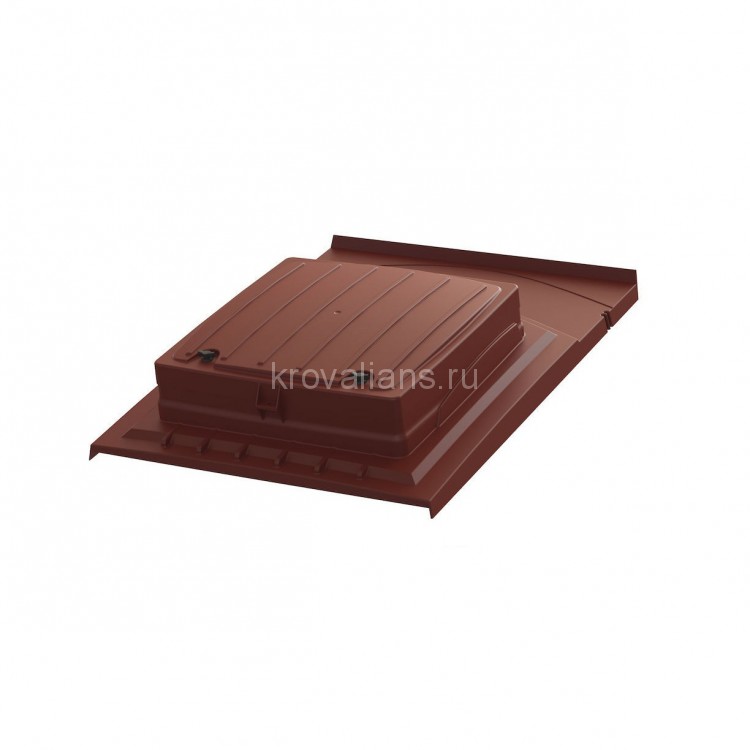 Vilpe (Вилпе) Кровельный люк UNIROOF для натуральной черепицы металлочерепицы и фальцевой кровли (Красный) /1 шт/