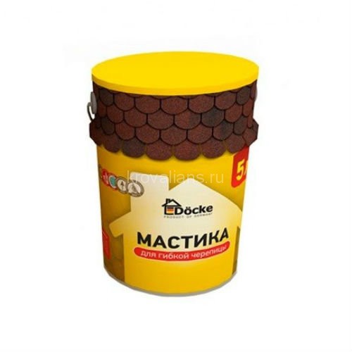Docke Мастика для гибкой черепицы, 5л