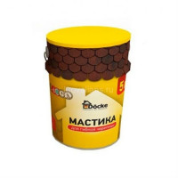Мастика для гибкой черепицы Docke (Дёке) /5л/