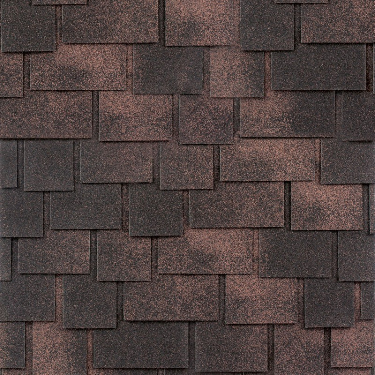 Гибкая черепица Трендум (Trendum) DINAMICA (Коричневый) 3,1м2 /1 кв.м/