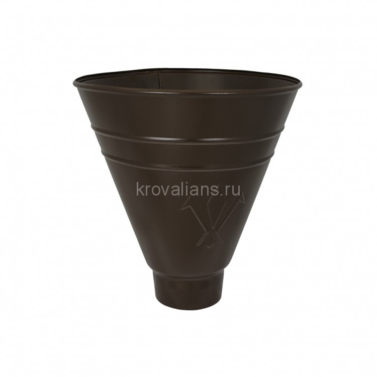 AS PU MATT 125/90 Воронка водосборная круглая, 1 шт/уп., RR-32 Matt