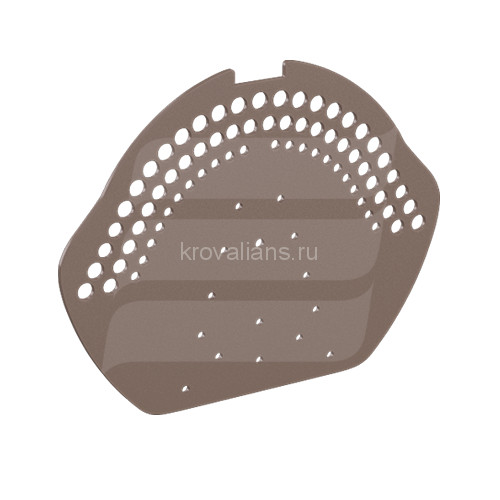 Eurovent DECK Коньковый торцевой элемент RAL8004