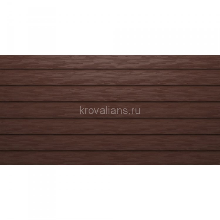 Сайдинг Aquasystem (Аквасистем) Скандинавская доска узкая ПЭ (Zn140) RAL 8017 /1 шт/