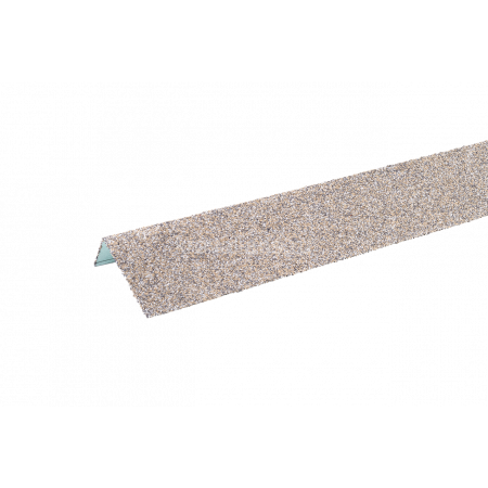ТехноНИКОЛЬ Наличник оконный металлический HAUBERK, Серо-бежевый, 50*100*1250