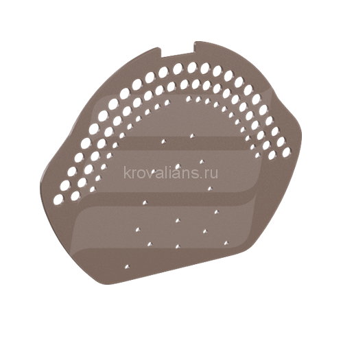 Eurovent DECK Коньковый торцевой элемент RAL8017/8019