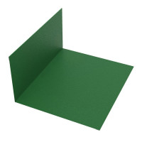 Примыкание к стене 115х115 L=2м РЕ RAL 6005 (Фартук S4 new) /1 шт/