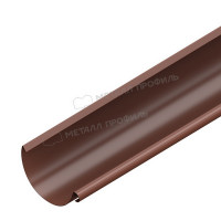 Желоб водосточный МЕТАЛЛ ПРОФИЛЬ GRANDSYSTEM D125х3000 Ral 8017